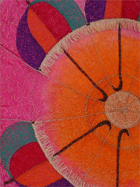Textile art piece