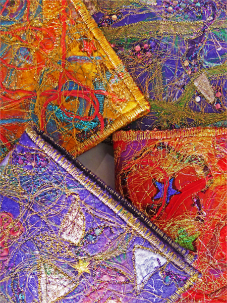 Textile art piece