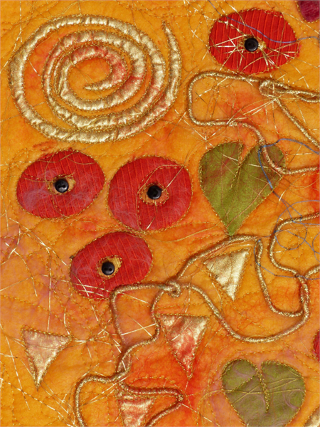 Textile art piece
