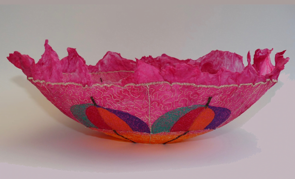Textile art piece