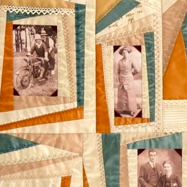 Textile art piece