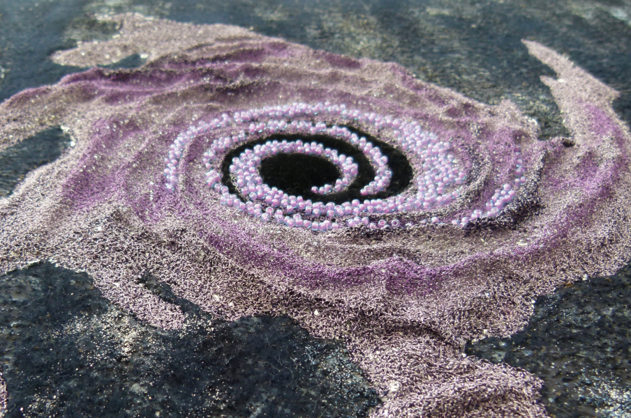 Textile art piece
