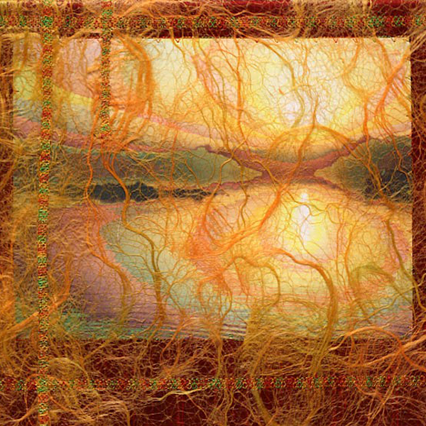 Textile art piece