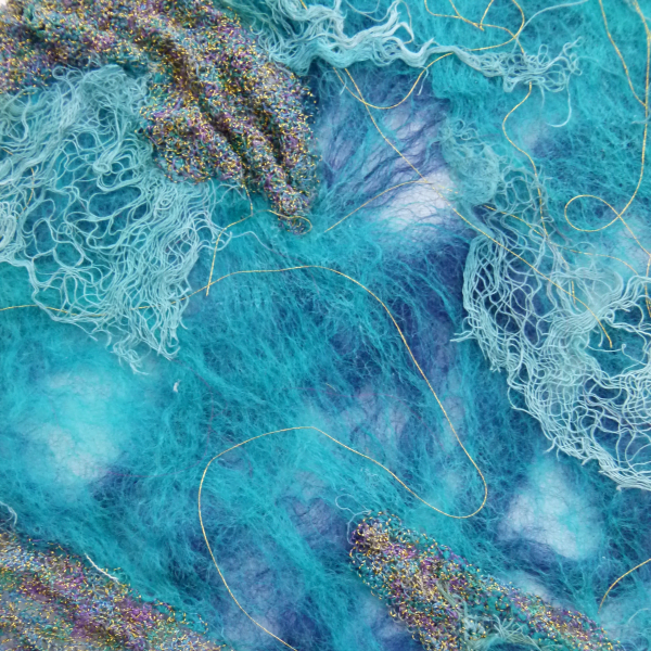 Textile art piece